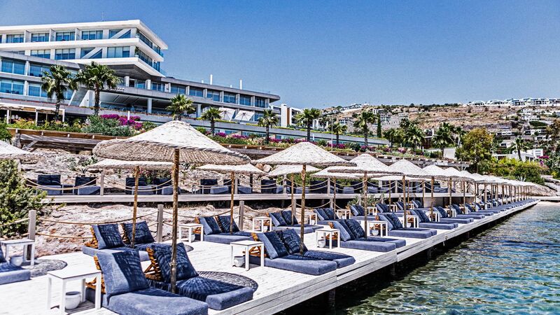 Cape Bodrum Luxury Hotel Beach
